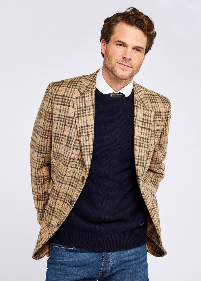 Rockingham Tweed Jacket - Pebble