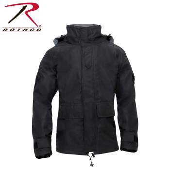 Rothco Hard Shell Waterproof Jacket - Black