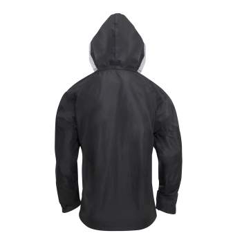 Rothco Hard Shell Waterproof Jacket - Black