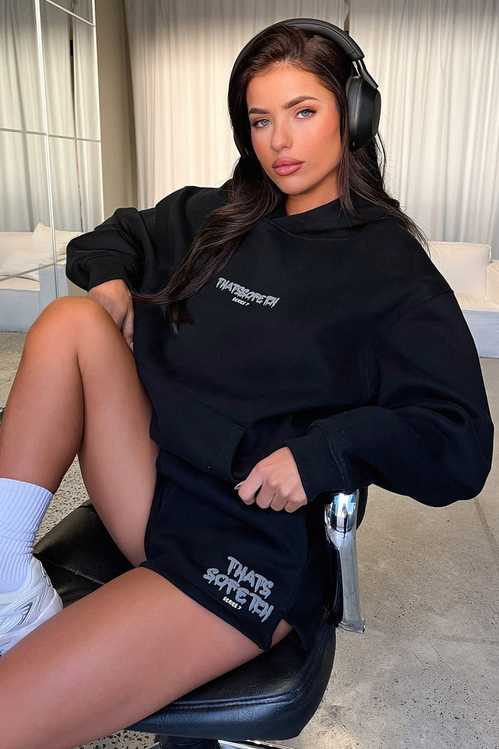 Series 7 Hoodie - Black