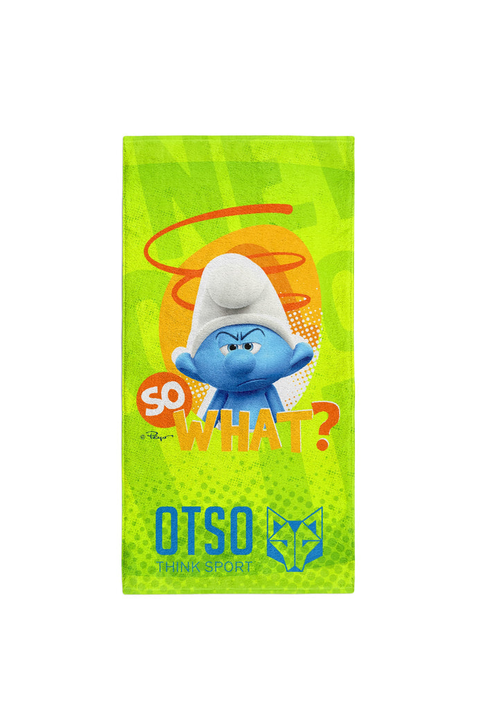 Serviette microfibre - Smurf The Boss (Outlet)