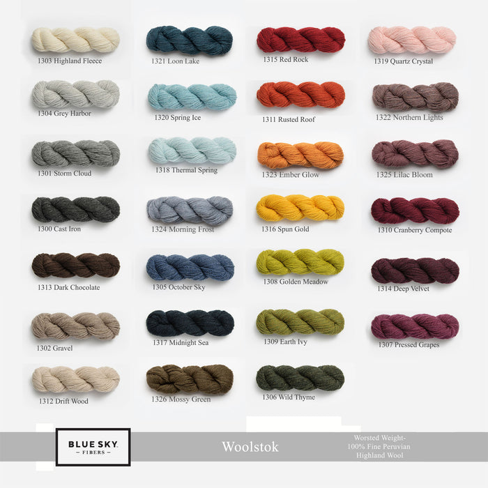 Blue Sky Fibers - Woolstok / PRE-ORDER any 1 color