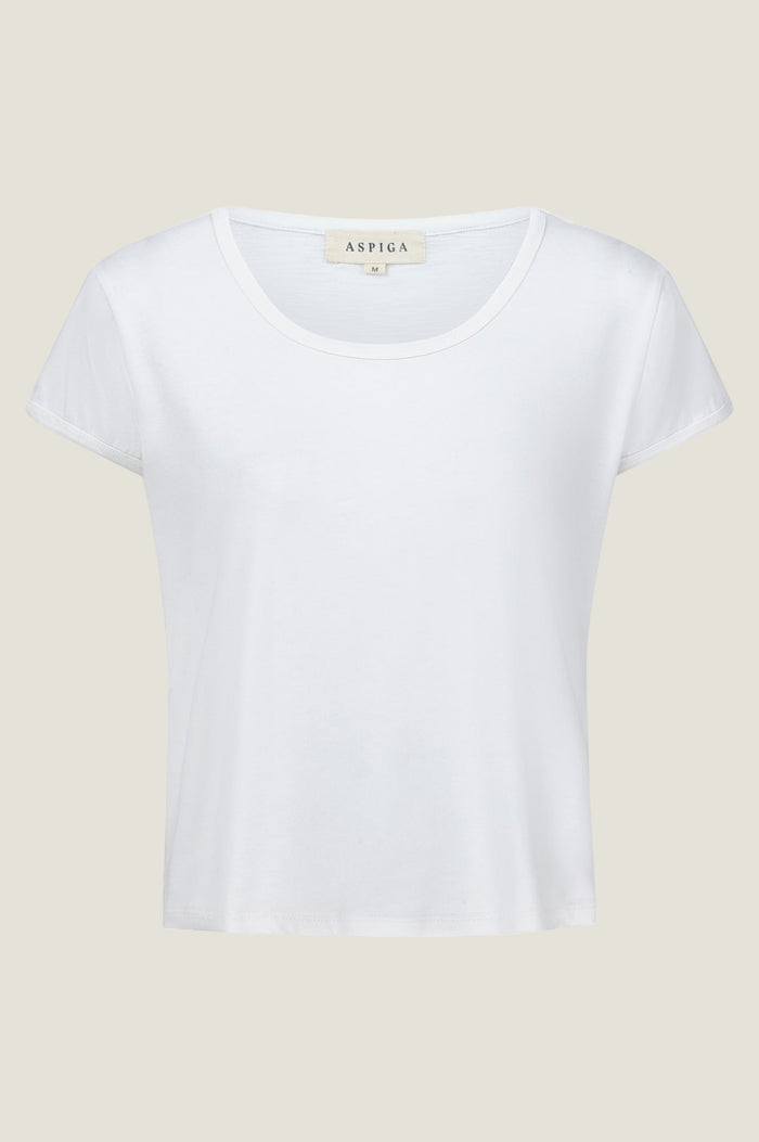 Short Sleeve T-Shirt | White - Aspiga
