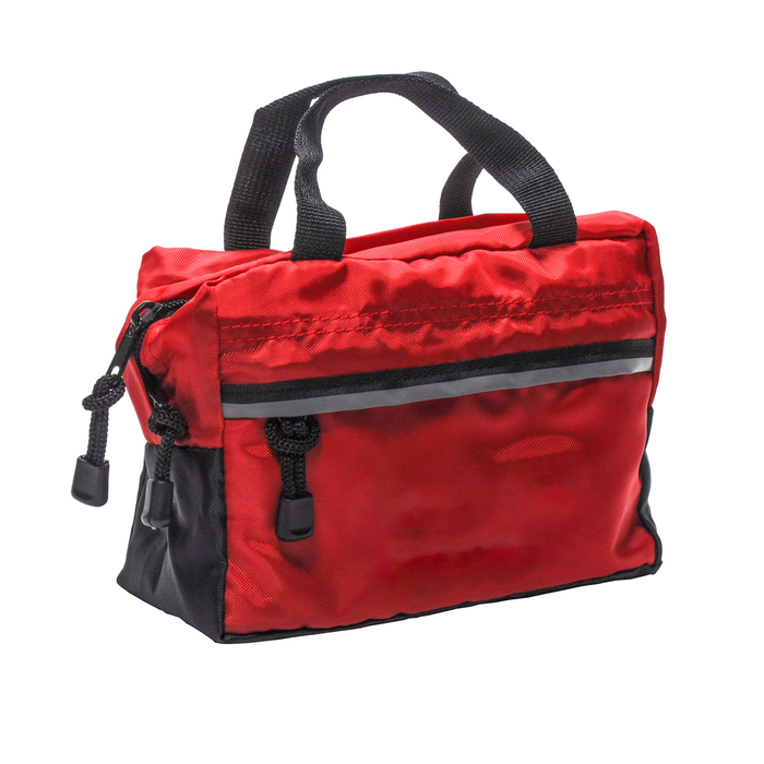 Small First Aid Bag Red With Handles No Logo