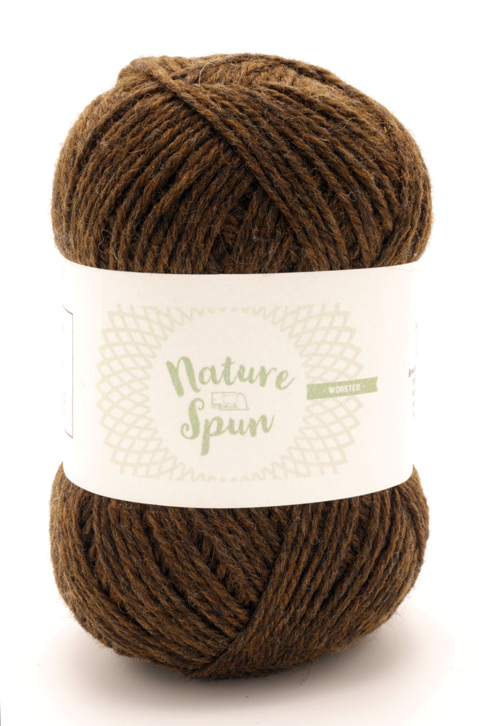Brown Sheep Co. - NatureSpun Worsted / Child S/L  Adult S / Toffee Bar 750