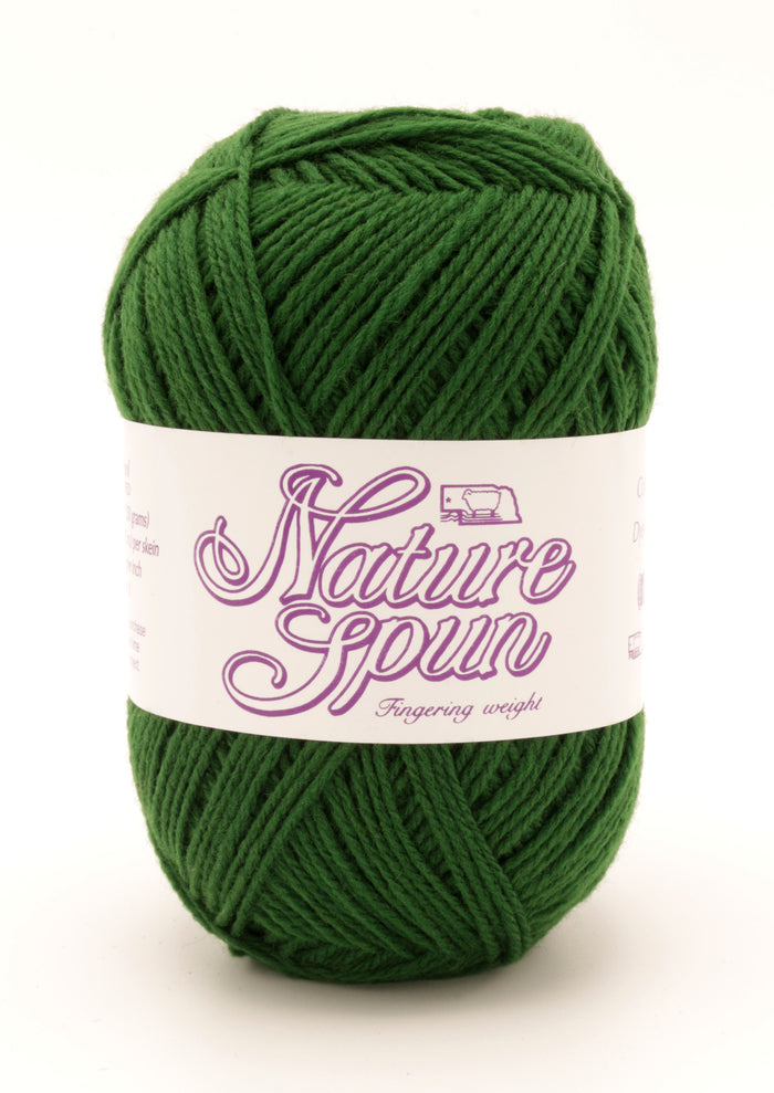 Brown Sheep Co. - NatureSpun Worsted / Child S/L  Adult S / Irish Shamrock 156F