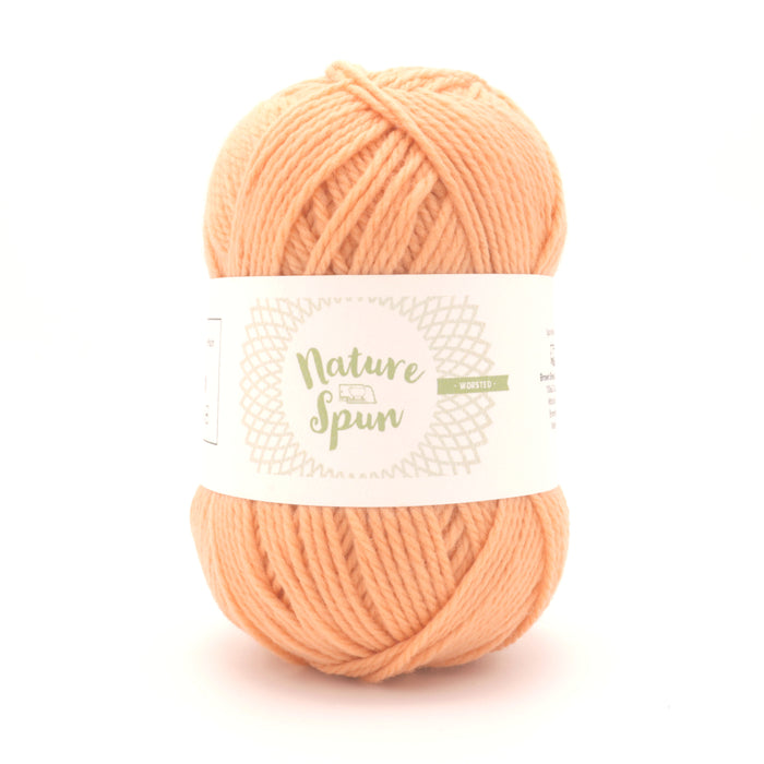 Brown Sheep Co. - NatureSpun Worsted / Child S/L  Adult S / Lucious Peach 309