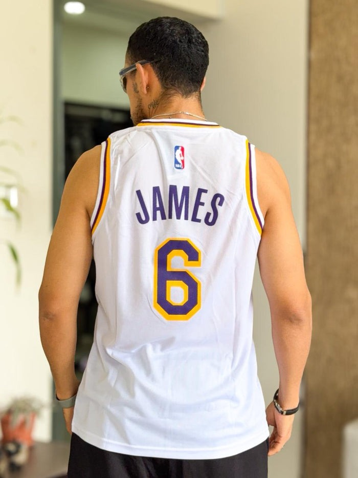 Solera Lakers Clasica 6 James Blanca