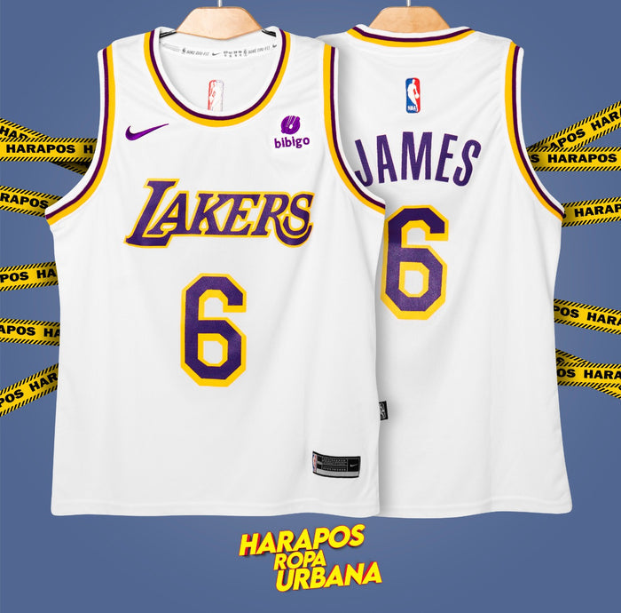 Solera Lakers Clasica 6 James Blanca