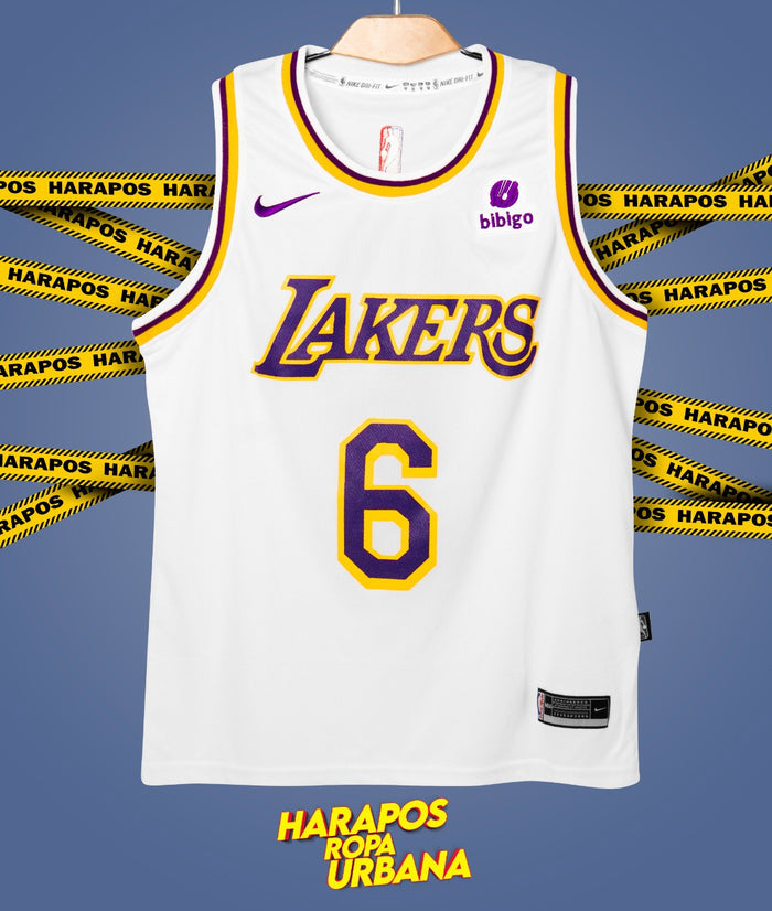 Solera Lakers Clasica 6 James Blanca
