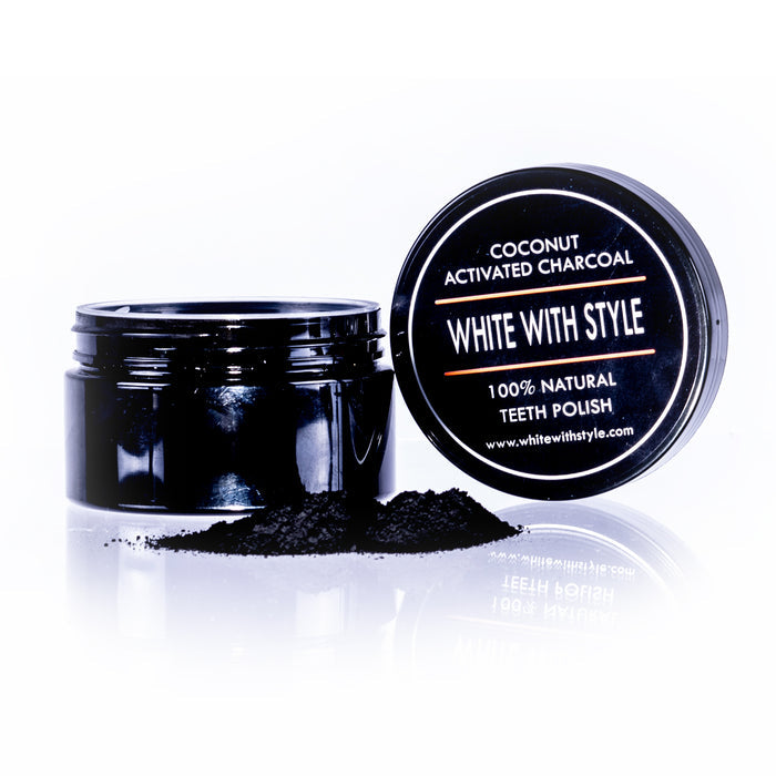 Sparkle White Teeth Whitening Kit w/Coconut Activated Charcoal