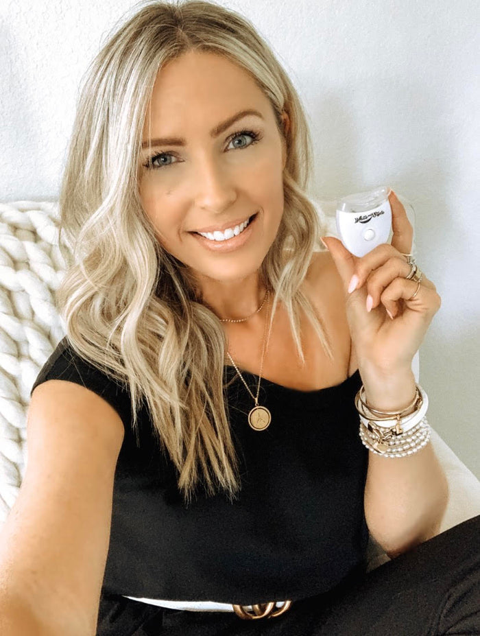 Sparkle White Teeth Whitening Kit w/Coconut Activated Charcoal