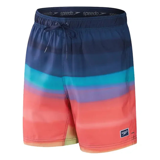 Coral Speedo Men's Redondo Edge 17" Swim Short
