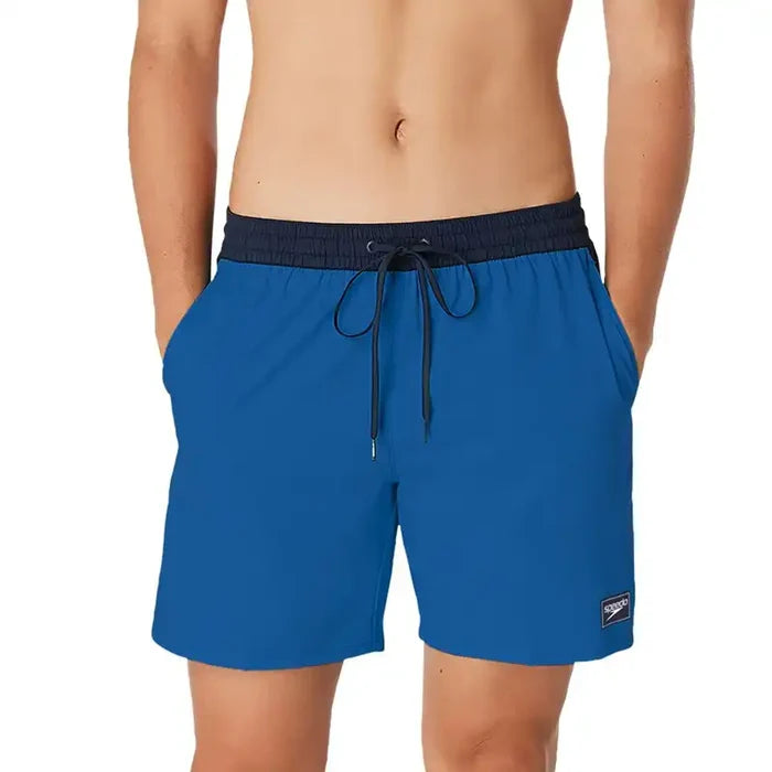 Turkish Blue Speedo Men's Seaside Volley 17" Swim Short