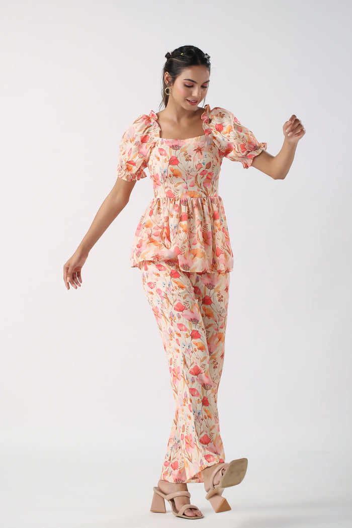 Spring Time Sereny Cotton Co-ord set