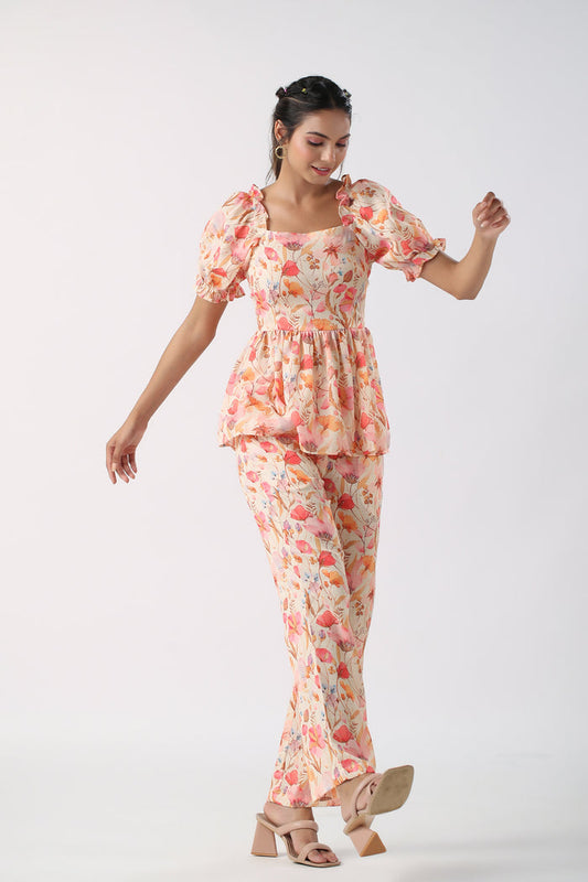 Spring Time Sereny Cotton Co-ord set