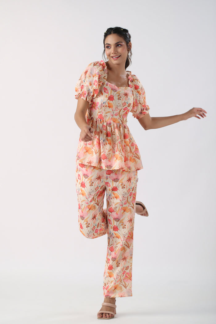 Spring Time Sereny Cotton Co-ord set