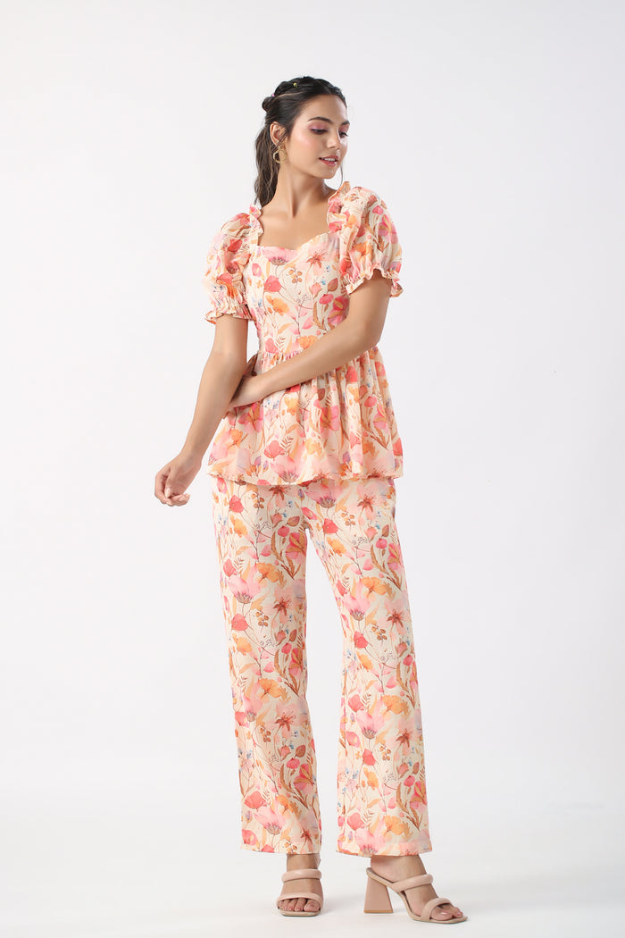 Spring Time Sereny Cotton Co-ord set