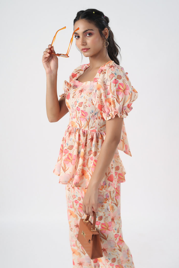 Spring Time Sereny Cotton Co-ord set