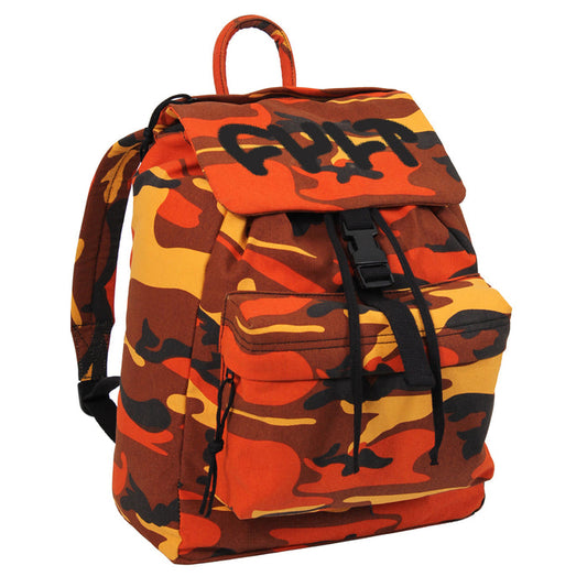Stash Bag / orange camo