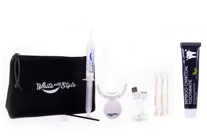 Stellar White Advanced Teeth Whitening Kit with Charcoal Toothpaste