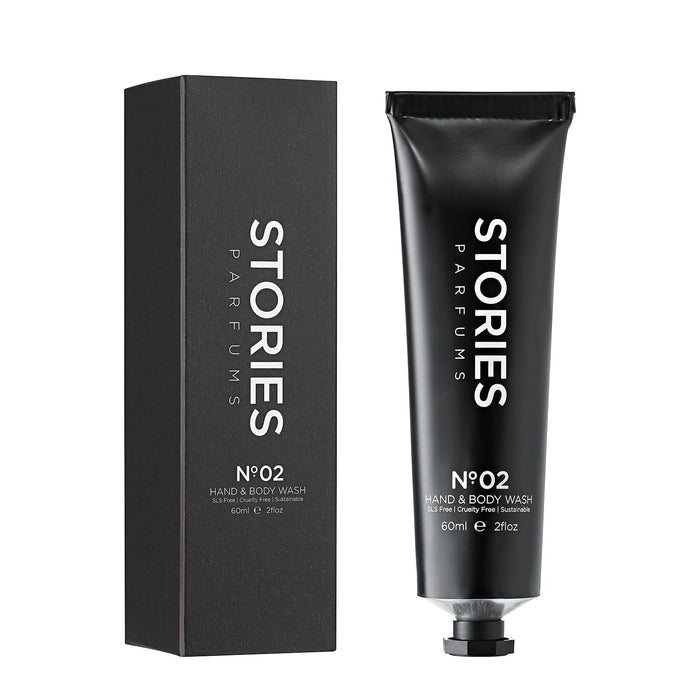STORIES Nº.02 Hand & Body Wash with its box