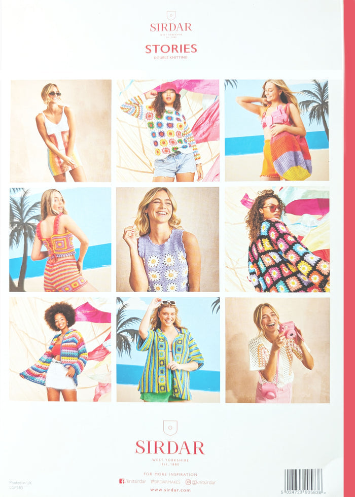 Summer Stories Crochet: 10 Designs by Sirdar