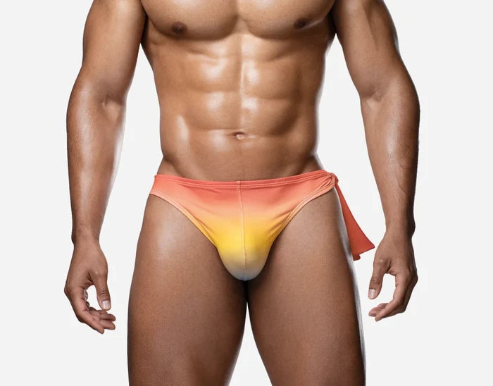 SUNSET KNOTTY SWIM BRIEF