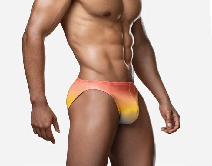 SUNSET KNOTTY SWIM BRIEF