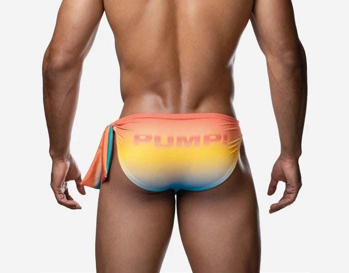 SUNSET KNOTTY SWIM BRIEF