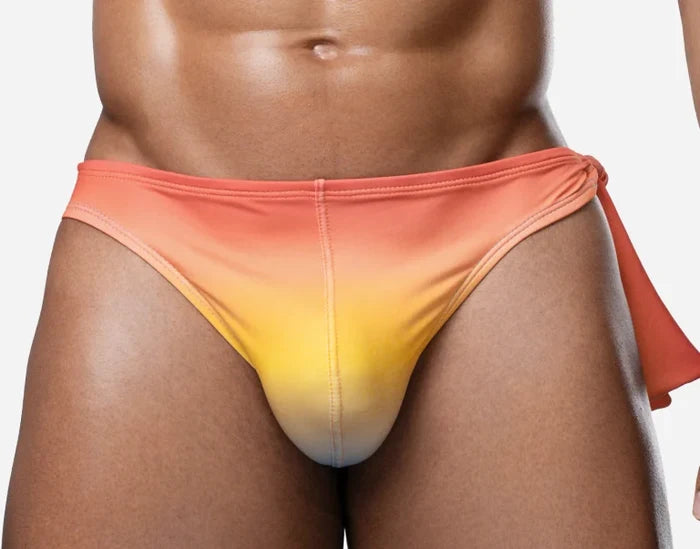 SUNSET KNOTTY SWIM BRIEF