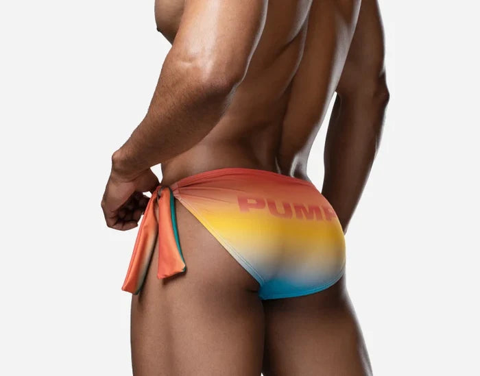 SUNSET KNOTTY SWIM BRIEF