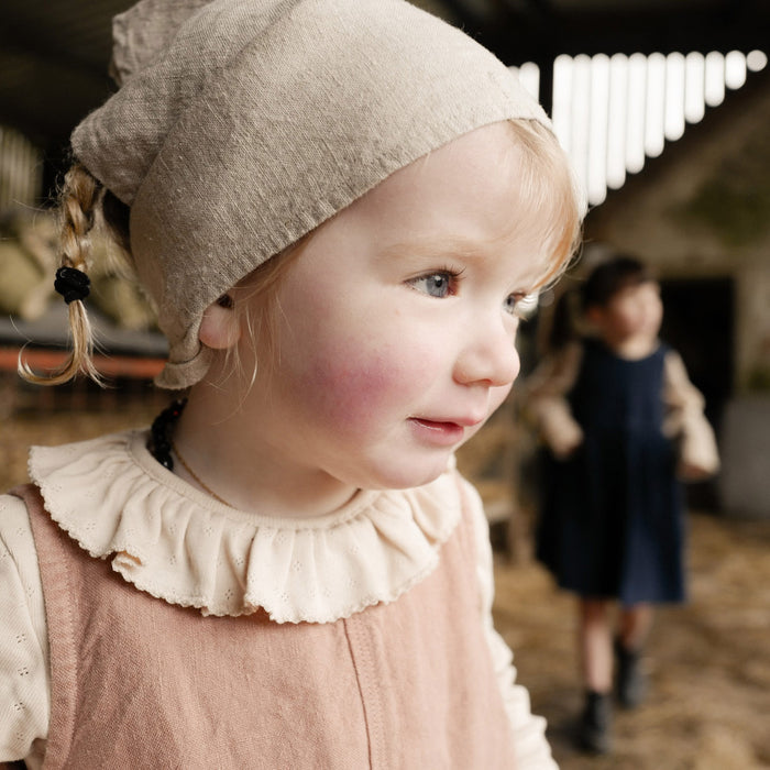 Swan Baby & Kids Scarf - Linen - Natural