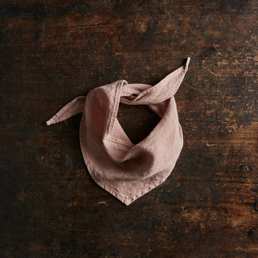 Swan Baby & Kids Scarf - Linen - Peony