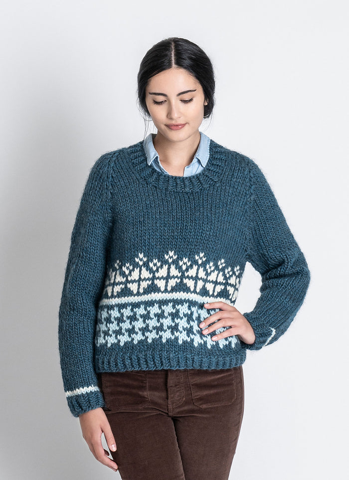 Swansboro Sweater by Mary Pranica
