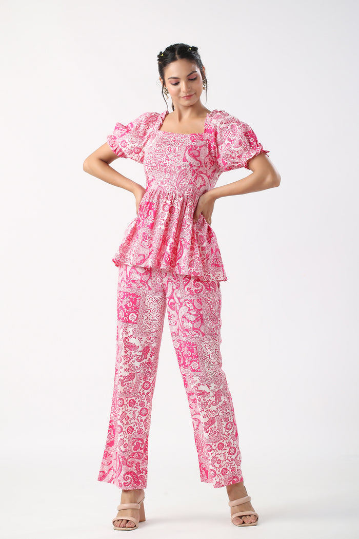 Symphony Set Cotton Co-ord set
