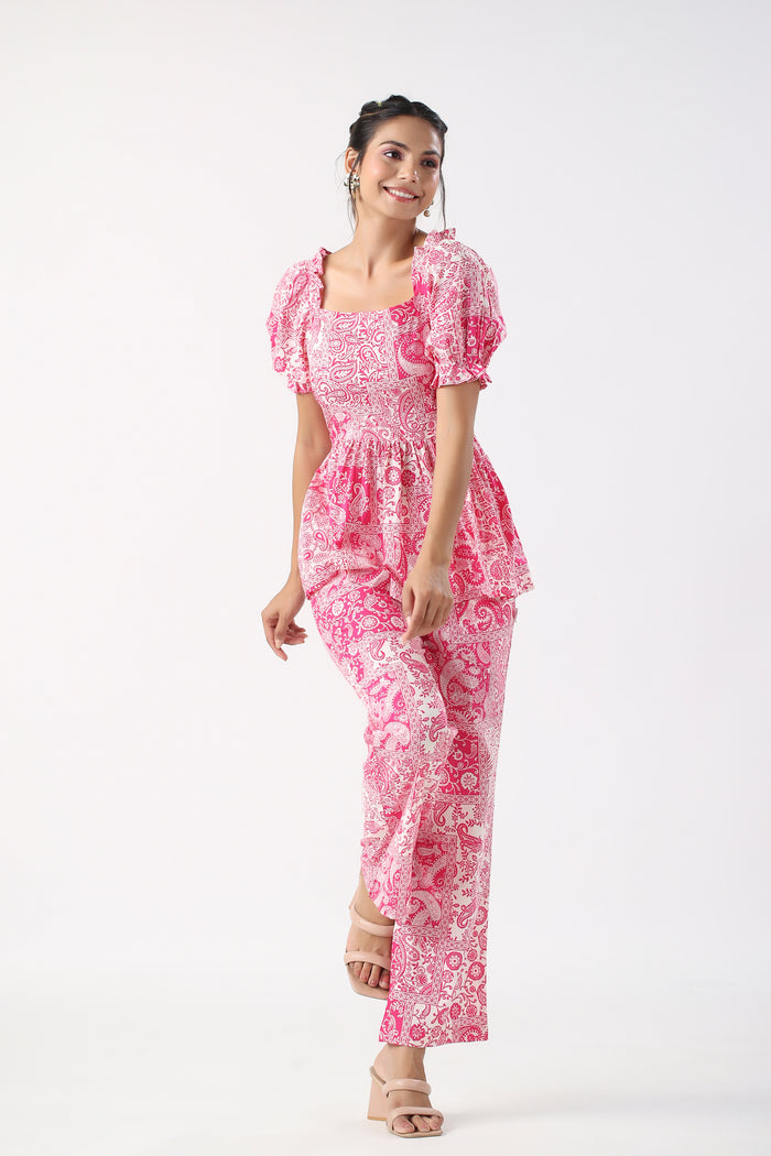 Symphony Set Cotton Co-ord set