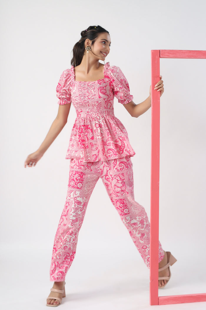 Symphony Set Cotton Co-ord set