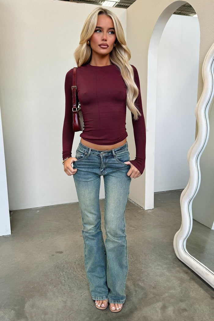 Taylyn Jeans - Faded Denim