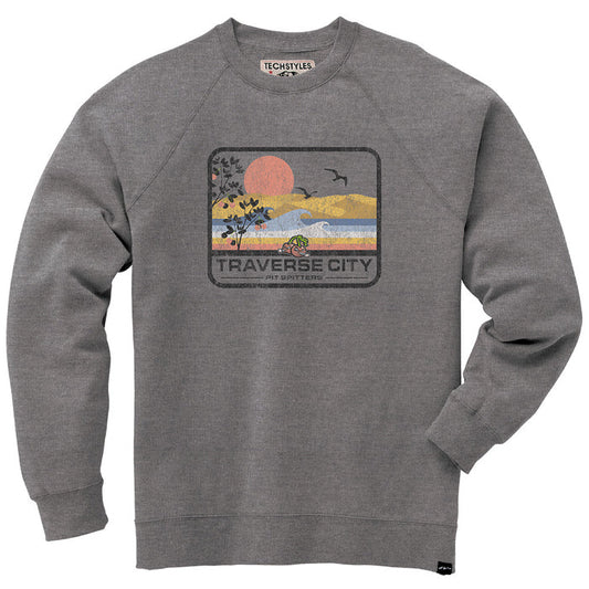 Techstyles Resort Heather Crew
