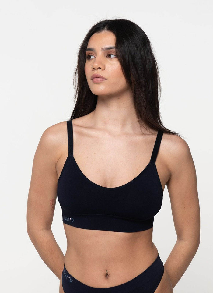The Everyday Crop – Navy | Nat'v Basics