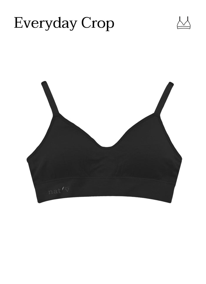 The Everyday Crop – Navy | Nat'v Basics