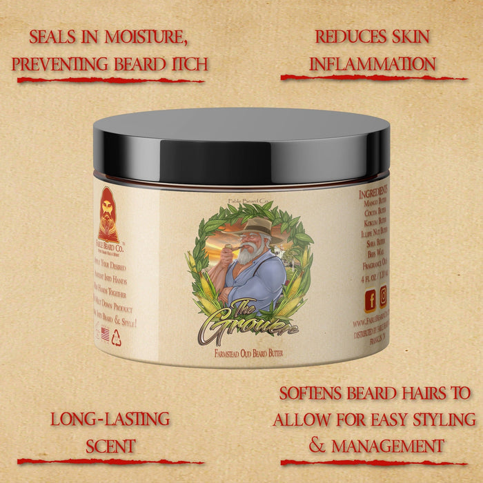 The Grower - Complete Butter Kit - Crisp Apples, Fresh Pear, Warm Oud, Aged Amber