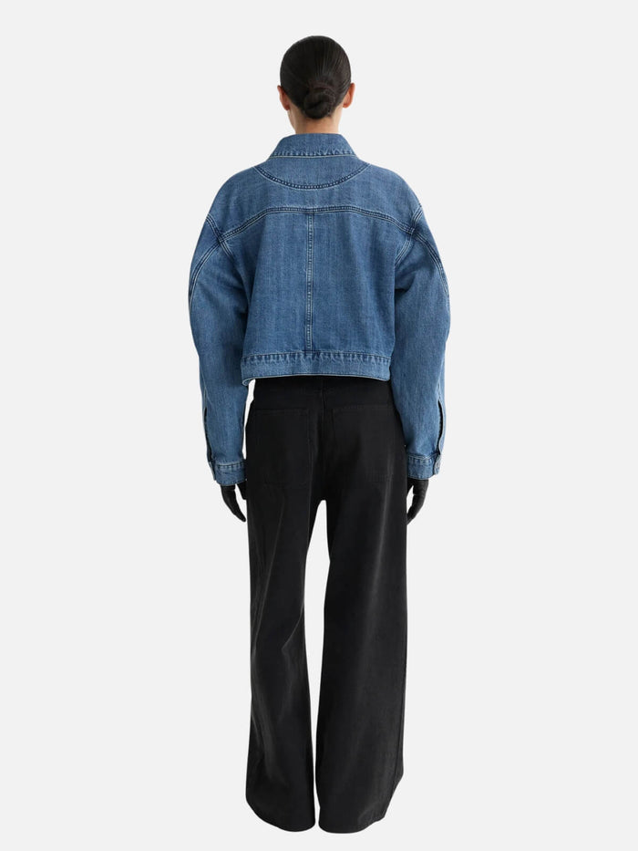 The Laura Jacket  - Blue Denim