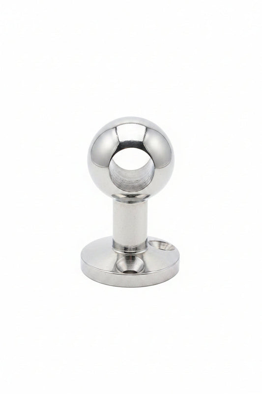 Through ball Post for 3/8" Rail