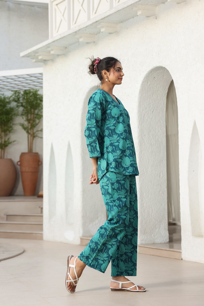 Tranquil Hues Cotton Flex Co-ord Set