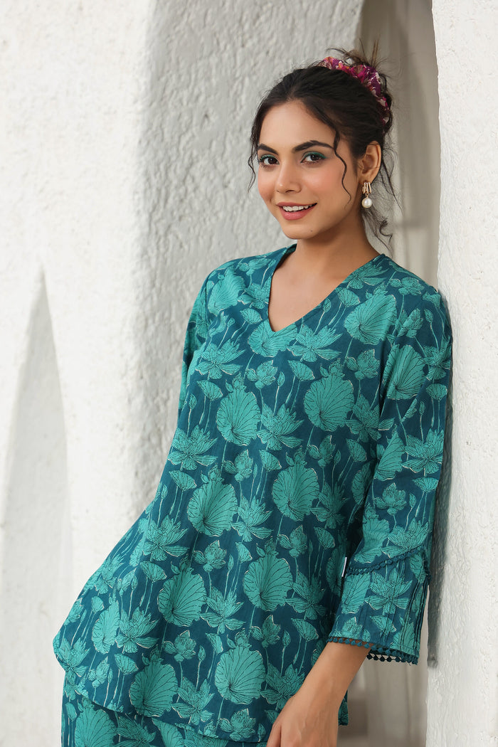 Tranquil Hues Cotton Flex Co-ord Set