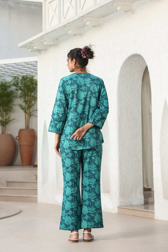 Tranquil Hues Cotton Flex Co-ord Set