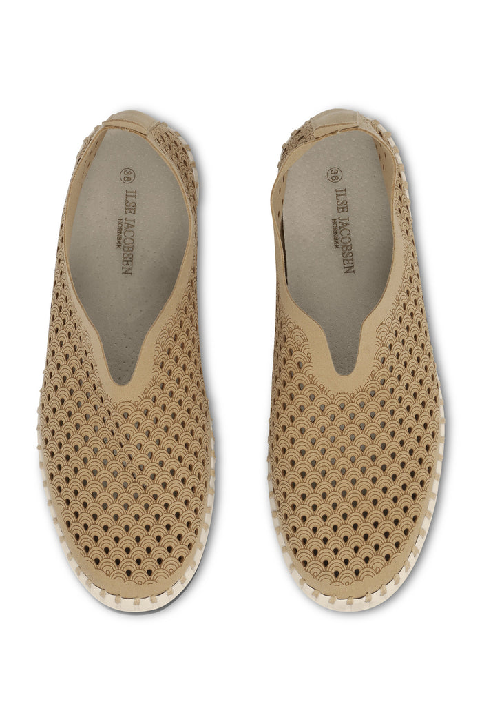 Tulip Shoe - Platform Latte