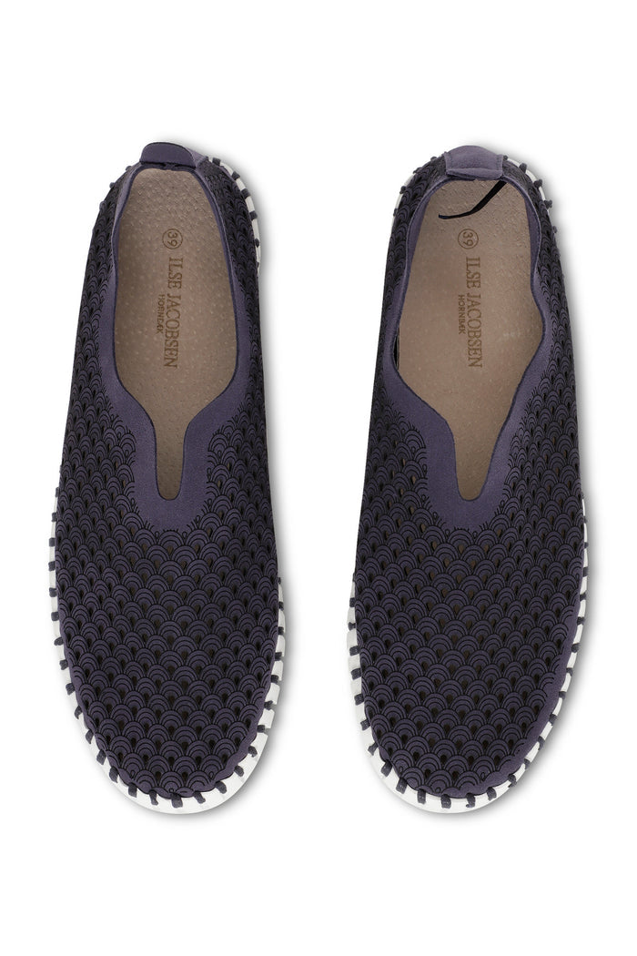 Tulip Shoe - Platform Navy